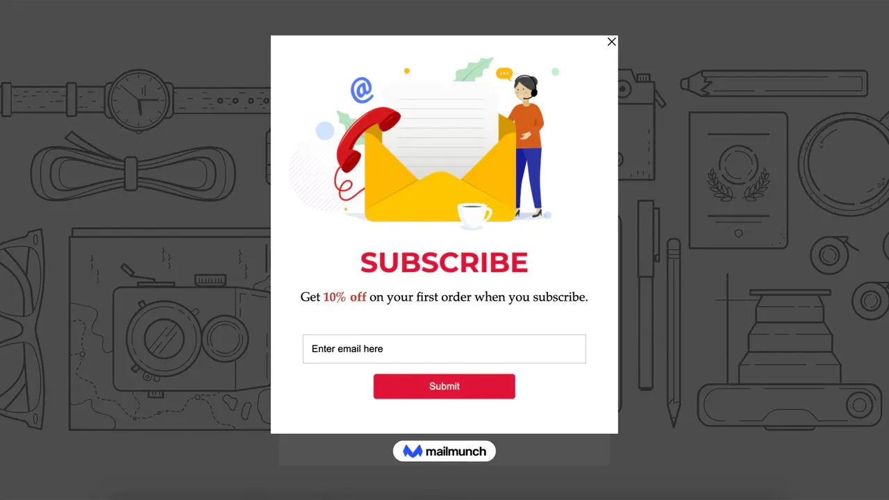 Why Add a Mailchimp Popup to Shopify?
